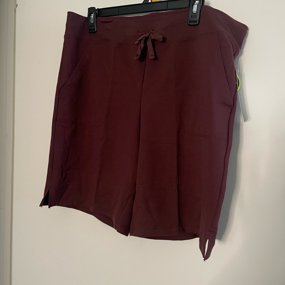 Athletic Works Women's Burgundy Shorts